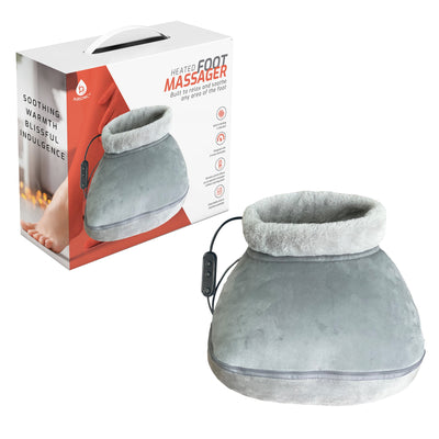 Heated Foot Massager with Remote Control, Folding Design, and Dual Motor Intensities - Shades Electronics
