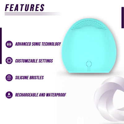 Rechargeable Facial Cleansing Brush - Shades Electronics