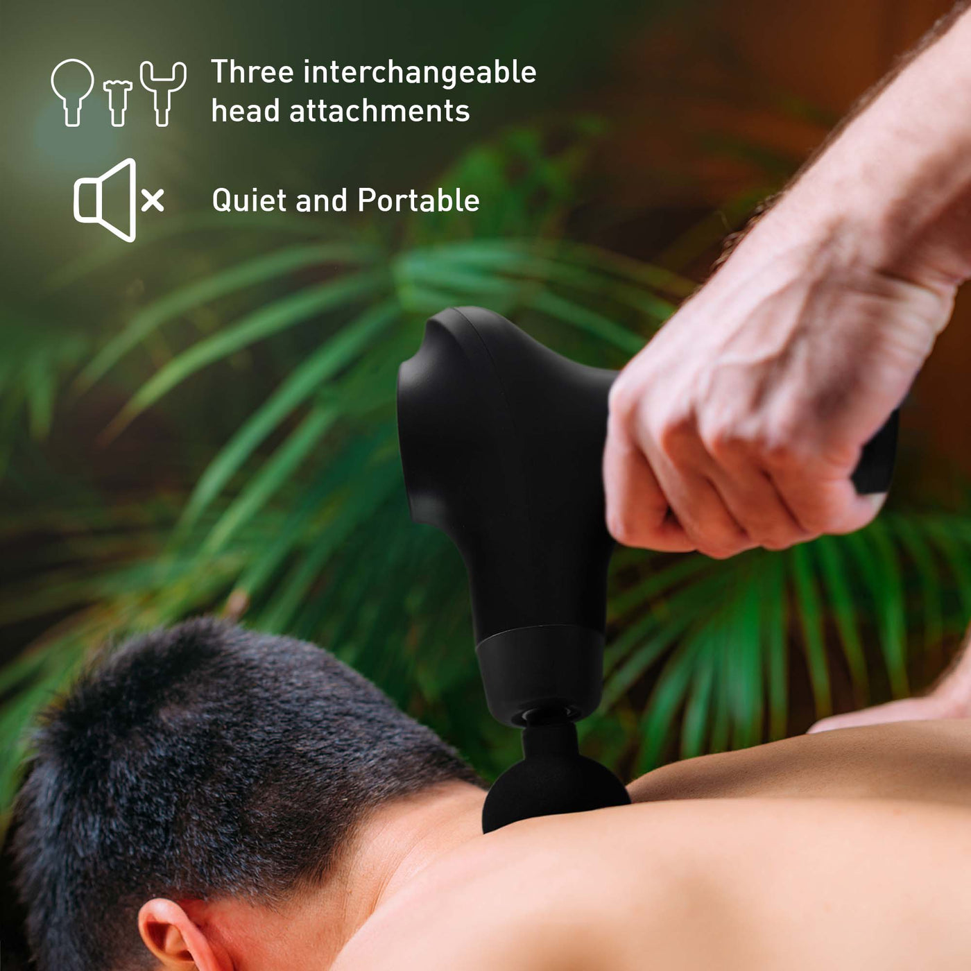 Ultimate Massage Therapy Bundle: 3-Speed Gun & Shiatsu Massager - Shades Electronics