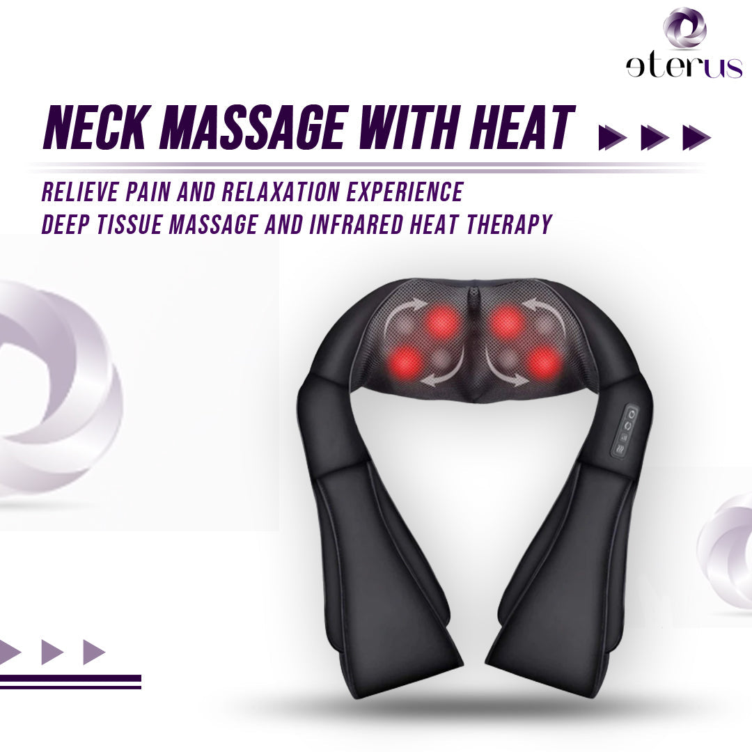 Neck and Shoulder Massager w/Heat - Shades Electronics