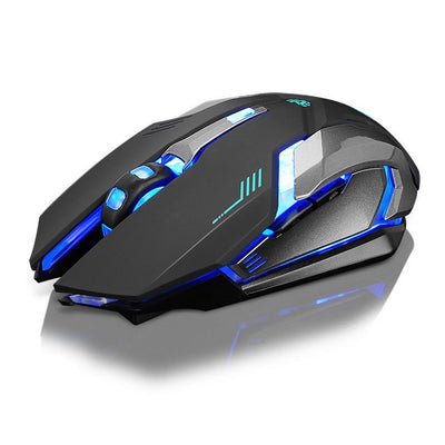 Ninja Dragon Stealth 7 Wireless Silent LED Gaming Mouse - Shades Electronics