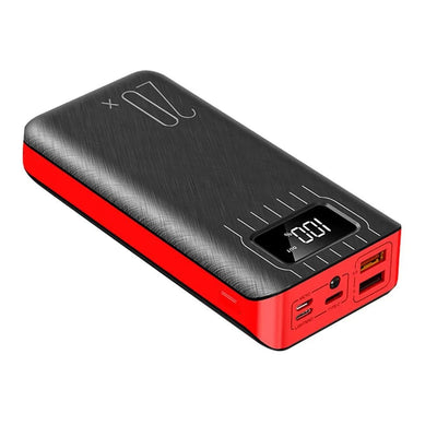 20000mAh External Battery Power Bank Dual USB With LED Flashlight - Shades Electronics