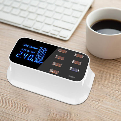 Multi-Port USB Charger Station Type C - Shades Electronics