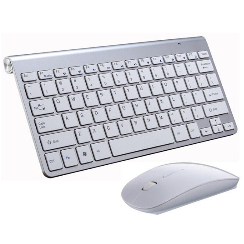 2.4 GHz Wireless Mini Keyboard And Optical Mouse Set - Shades Electronics