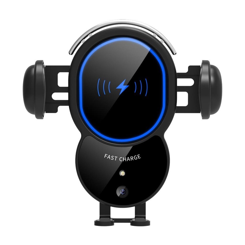 10W Wireless Triangle Mount Automatic Clamping Car Fast Charger - Shades Electronics