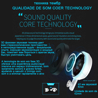 Dragon Magic G6 VR Gaming Stereo 3D Headset - Shades Electronics