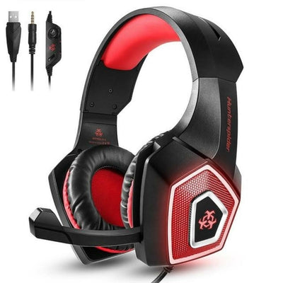 Dragon Stereo LED Gaming Headset with Microphone - Shades Electronics