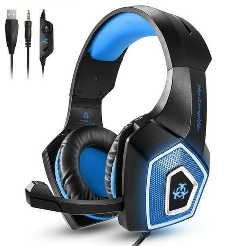 Dragon Stereo LED Gaming Headset with Microphone - Shades Electronics