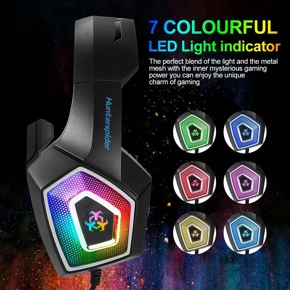 Dragon Stereo LED Gaming Headset with Microphone - Shades Electronics