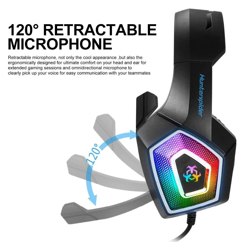 Dragon Stereo LED Gaming Headset with Microphone - Shades Electronics